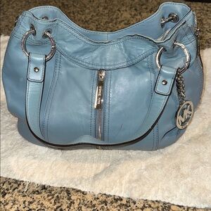 Michael Kors Blue Shoulder Bag